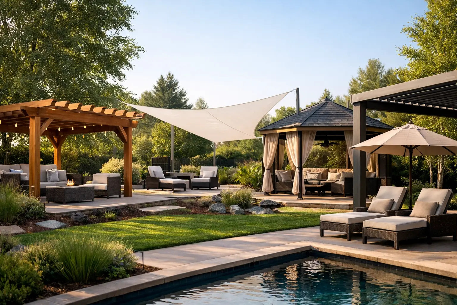 11 Backyard Shade Structure Ideas