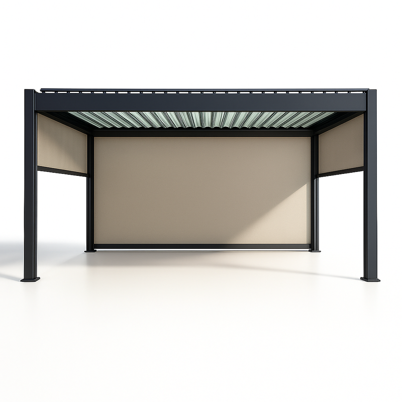 LumaShade Atria Screen Pergola