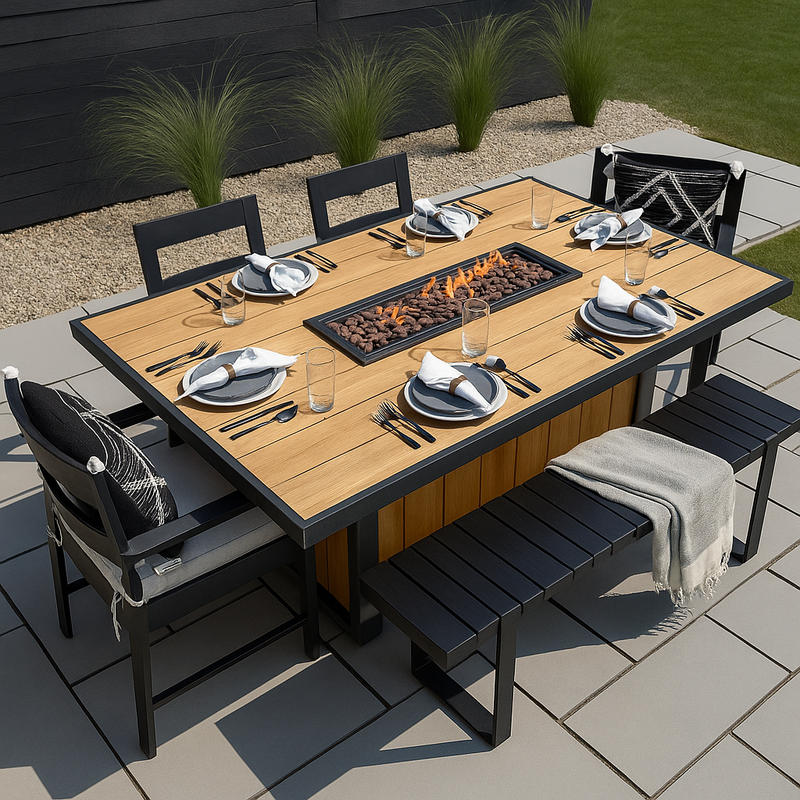 EmberCraft Atlas 60 Linear Fire Table