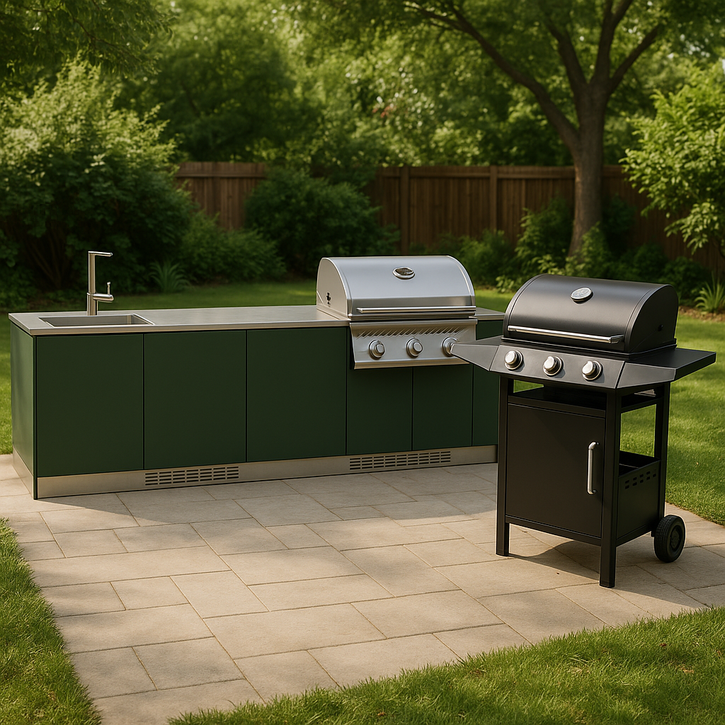Outdoor Kitchen and Grill