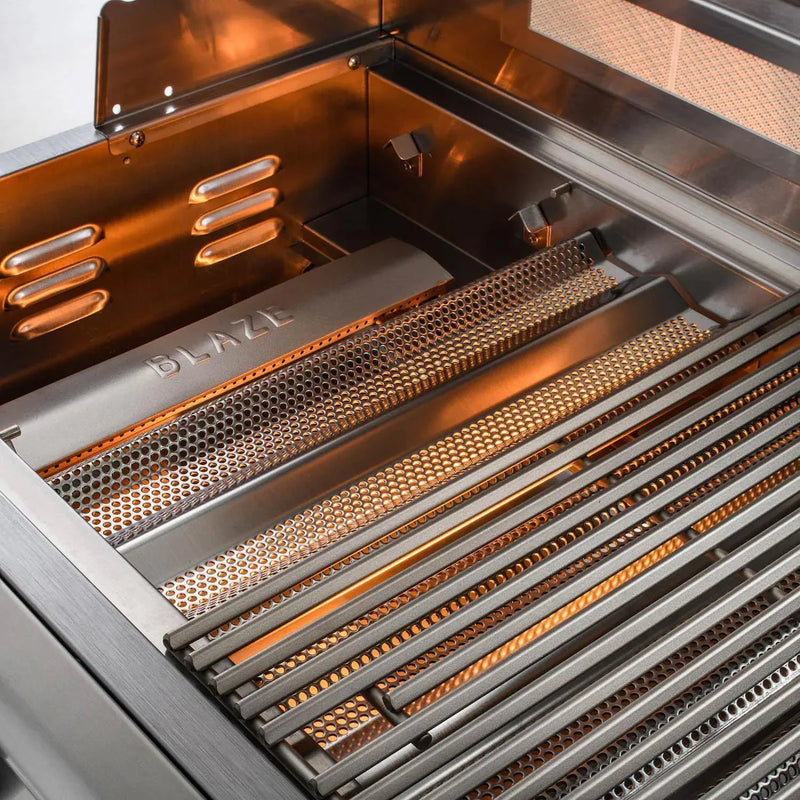 Blaze LTE+ 32-in 4-Burner Propane Grill w/ Ceramic Flame Tamers