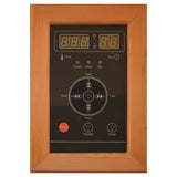 Sante Fe Sauna 3-Person Hemlock Corner Infrared Sauna by HeatWave