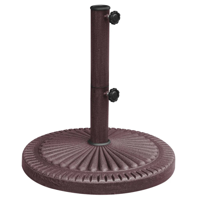 All-Weather Outdoor Resin Umbrella Base, available in 31-lb or 66-lb