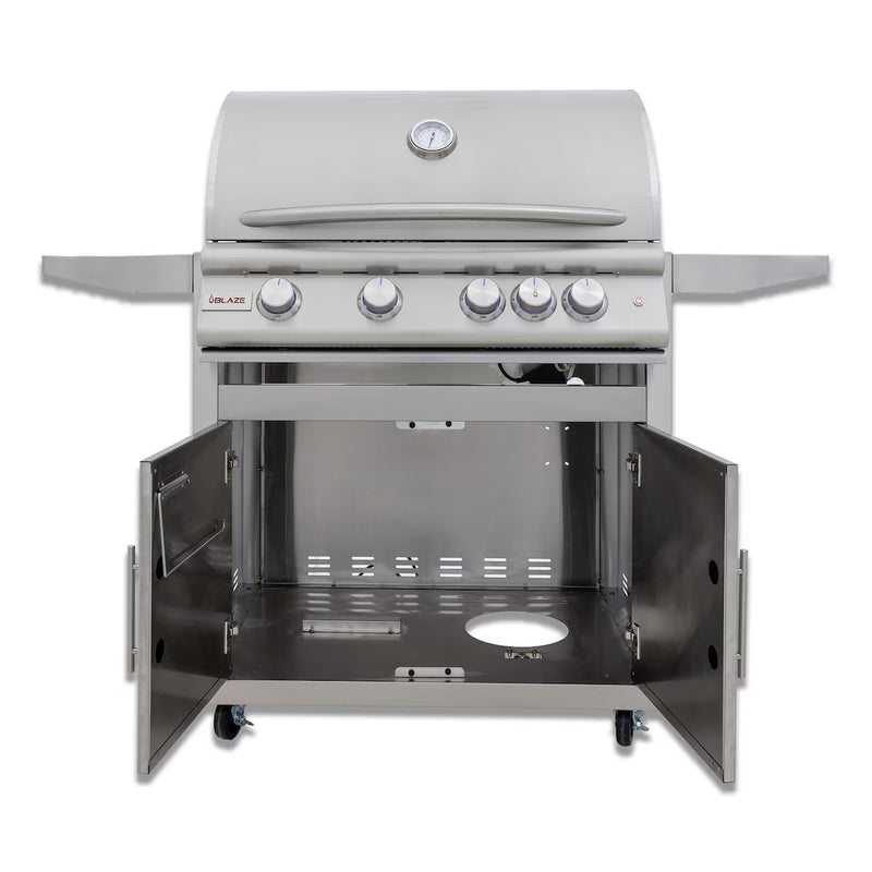 Blaze LTE+ 32-in 4-Burner Propane Grill w/ Ceramic Flame Tamers