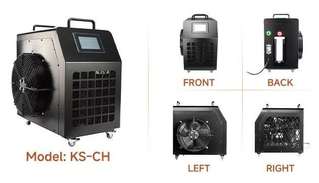 Stainless Steel Cold Plunge Tub with Chiller