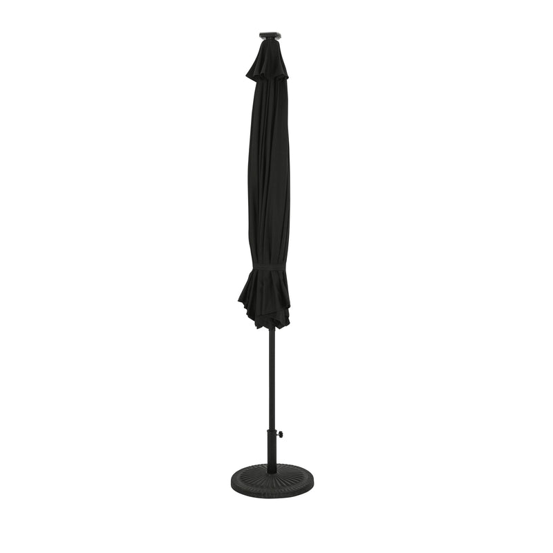 Calypso Fiesta 11-ft Octagonal Market Umbrella with Solar LED Lights - Breez-Tex