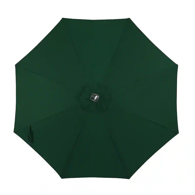 Calypso Fiesta 11-ft Octagonal Market Umbrella with Solar LED Lights - Breez-Tex
