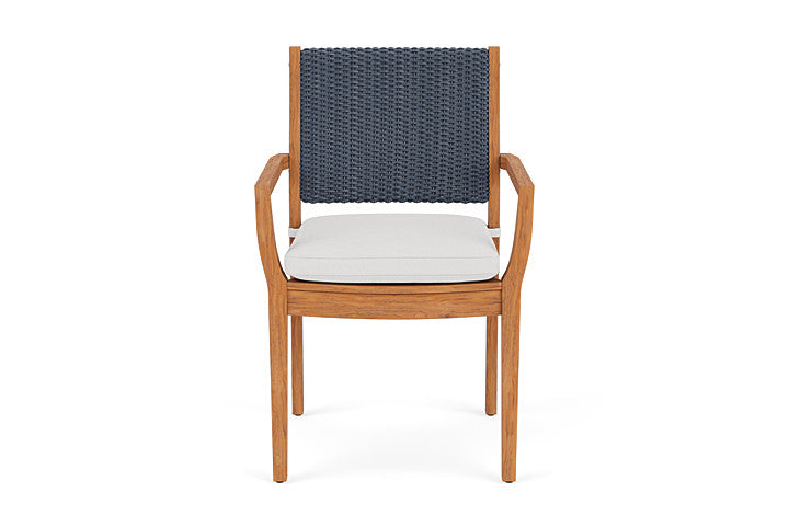 Perfectly Suites Loom Back Teak Dining Armchair