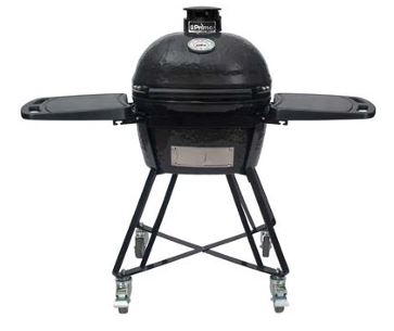 Primo Oval Junior 2000 Series All-In-One Charcoal Grill/Smoker, with or without cart