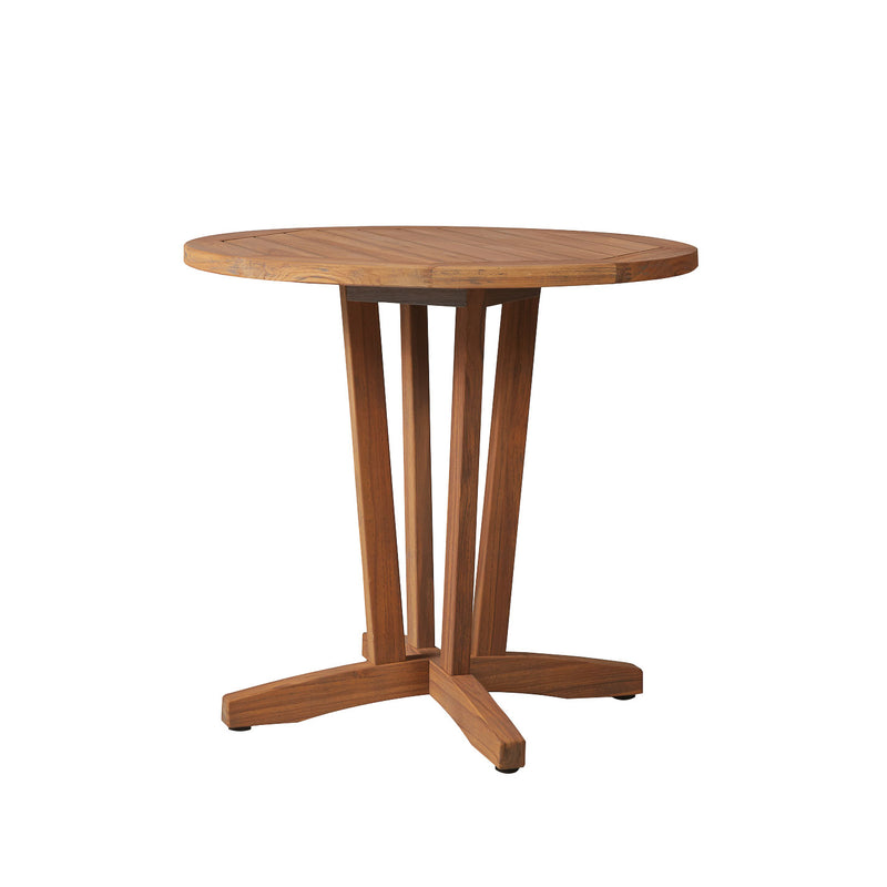 Lloyd Flanders Teak 30" Round Tables